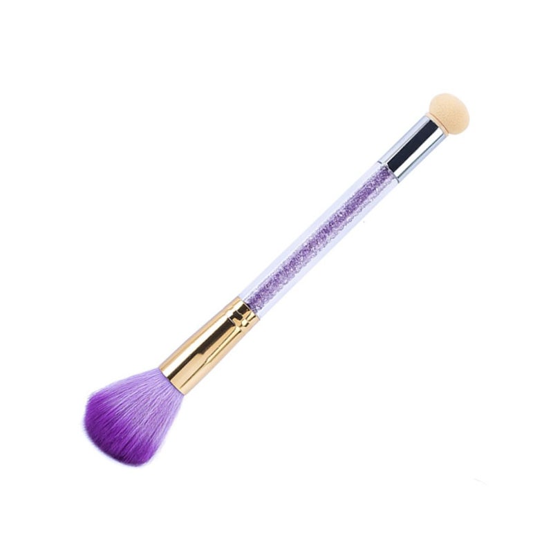 Dual Head Nail Art Brush Professional Gradient Sponge Rhinestone Application Manicure Tool - Image 1